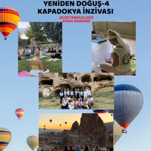 Yeniden Doğuş – 4 Kapadokya İnzivası 2-3 kişilik oda ( 1. Ödeme )